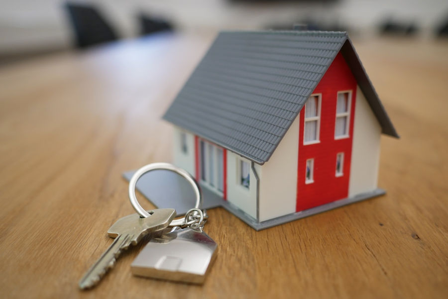 Multiple UK property keys representing portfolio landlord remortgage assessment