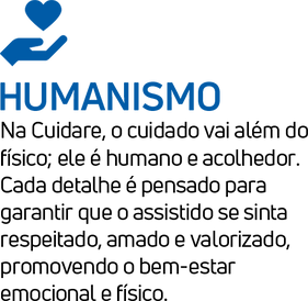 Premissas Cuidare: Humaninsmo