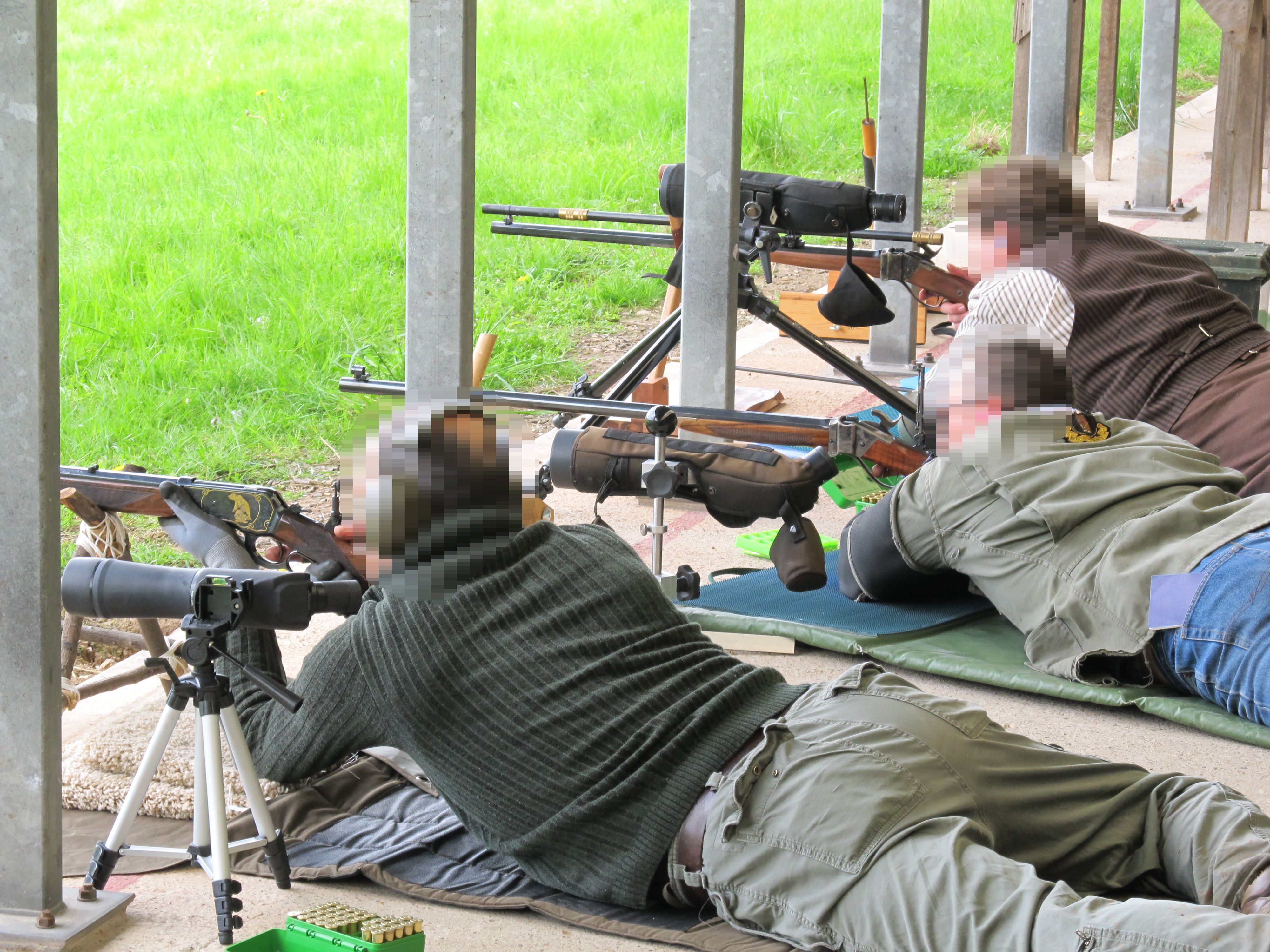 Prone shooting
