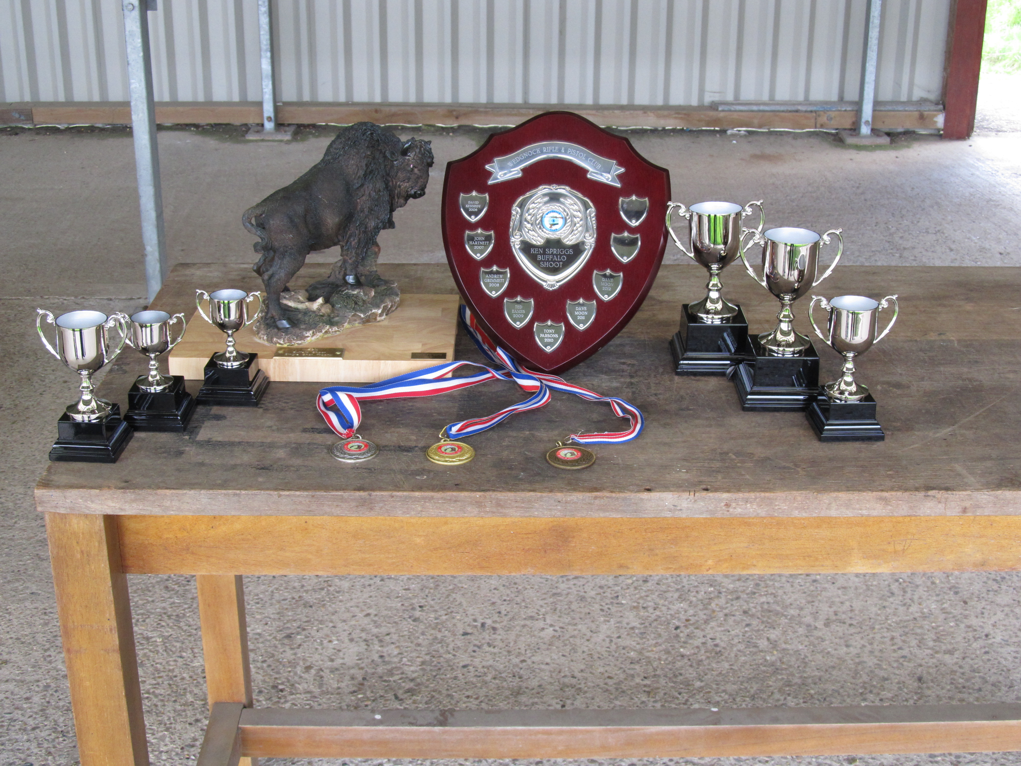 A Selection of WRPC Trophies