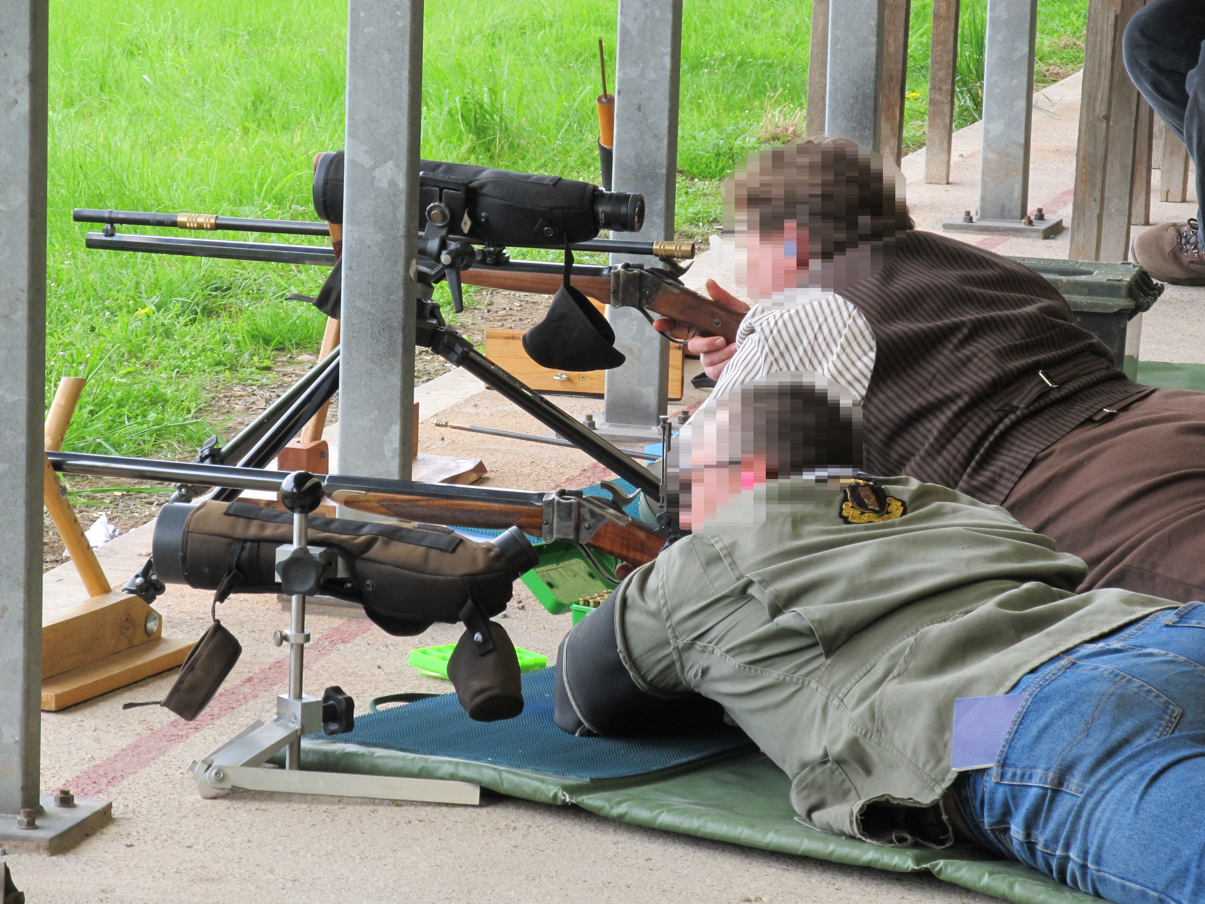 Prone shooting