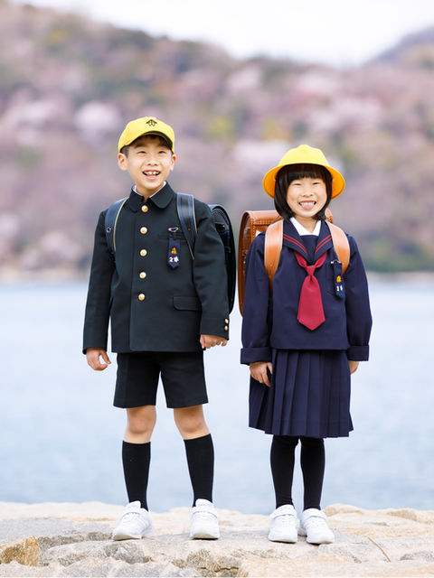 入園入学卒園卒業写真 制服 ロケーション 写真館