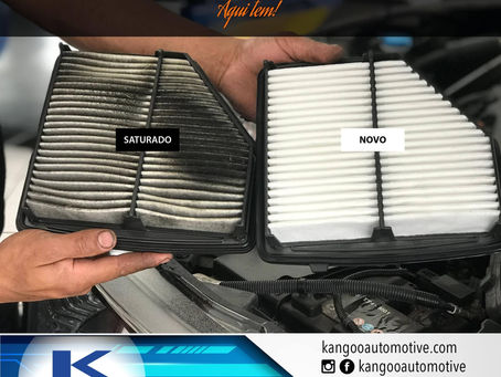 Filtro de ar saturado é risco para a saúde!