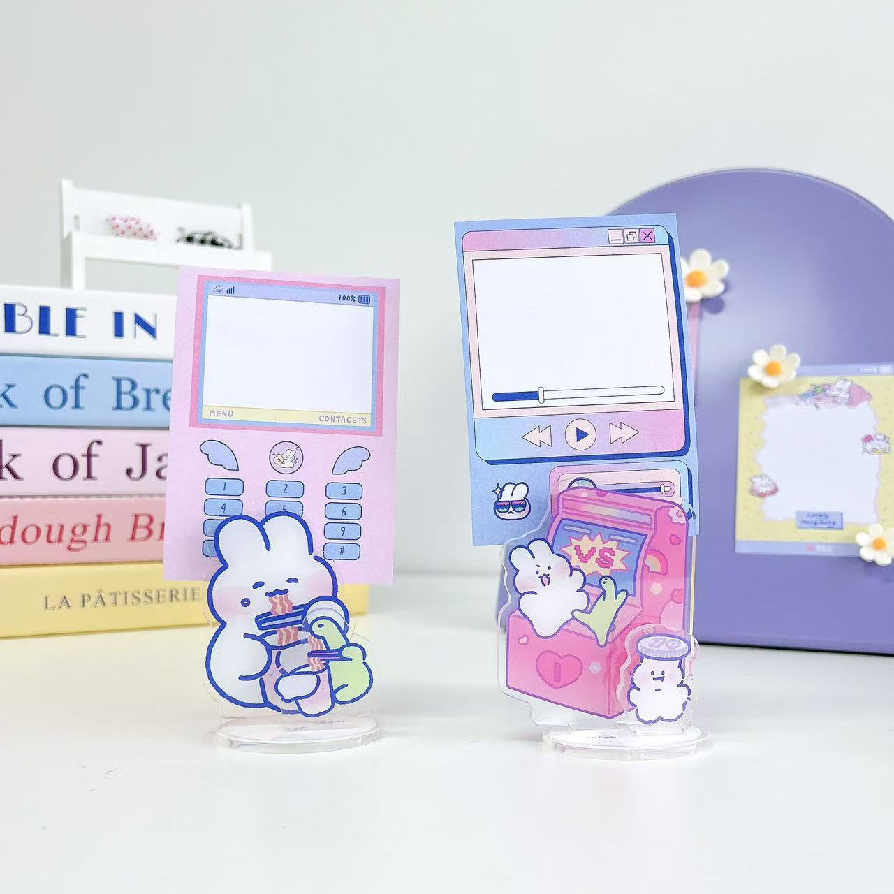 クリップ付きアクリルスタンド