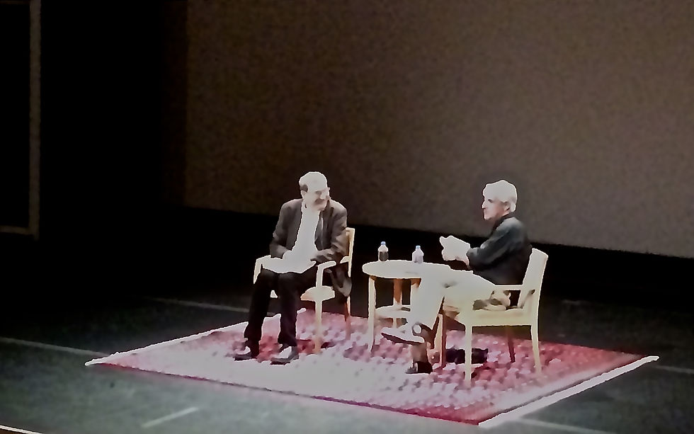 Orhan Pamuk discusses his Istanbul roots and literary career with L.A. Times Book Critic, David Ulin