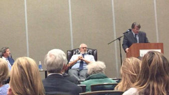A Night of Cordial Arguments: Retired Congressmen Barney Frank and John B.T. Campbell III Talk it Ou
