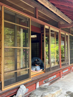 お見送り