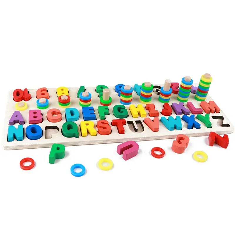 Miniaturebillede: Juguetes Montessori,  de madera para matemáticas, material didáctico educativo,