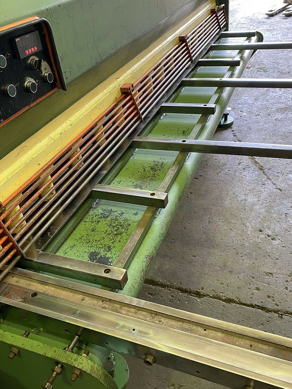 Thumbnail: HACO TSL 306 3m Hydraulic Sheet Metal Guillotine