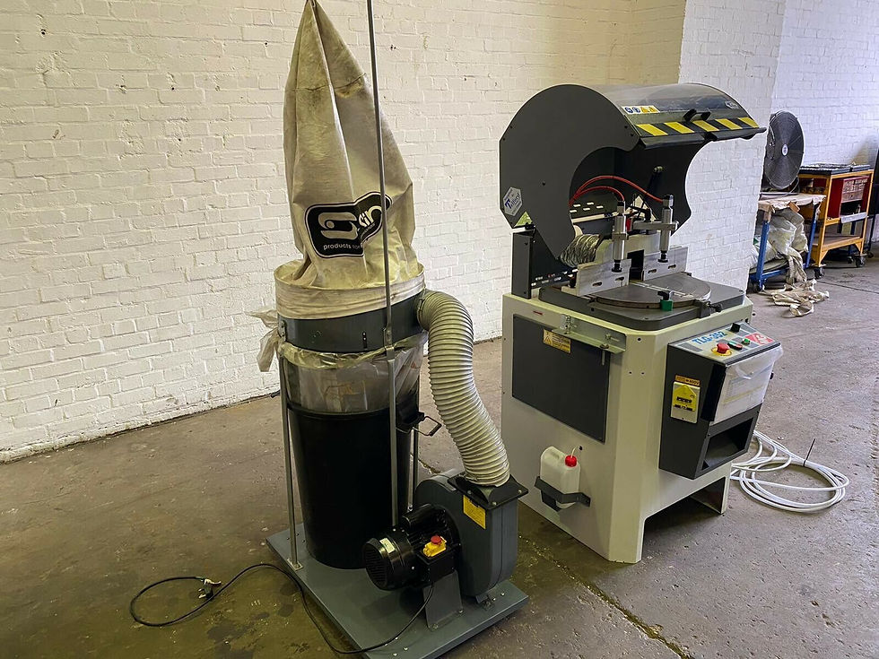 Thumbnail: Tronzadoras MG TLG 352 A Aluminium Circular Saw