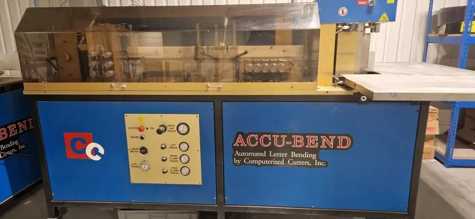 Thumbnail: Accu Bend 410 Computerised Channel Letter Bending Machine