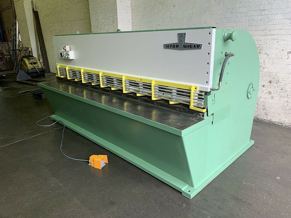 Thumbnail: Elga Hydrashear 3m Hydraulic Sheet Metal Guillotine