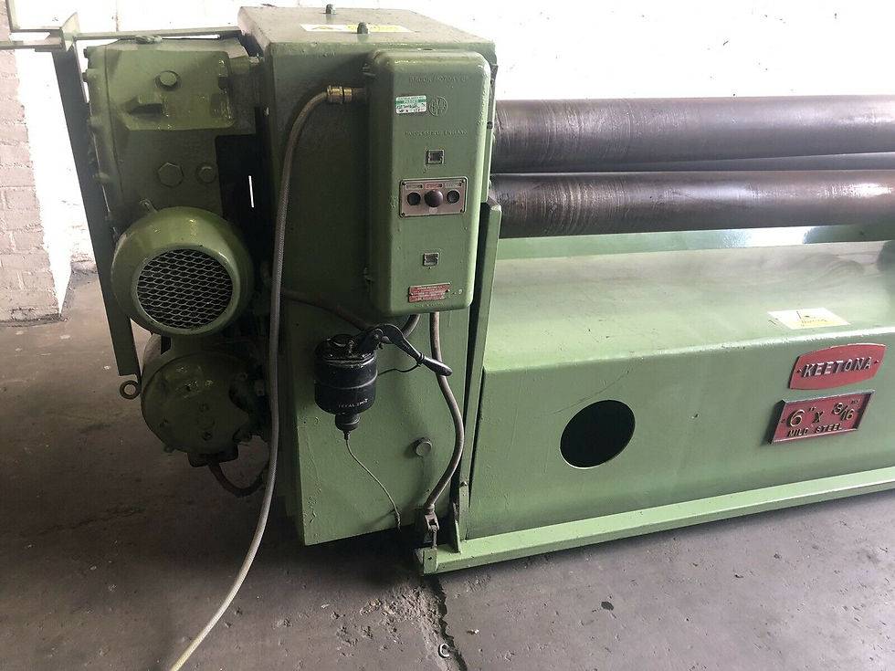 Thumbnail: Keetona Powered Sheet Metal Bending Slip Rolls
