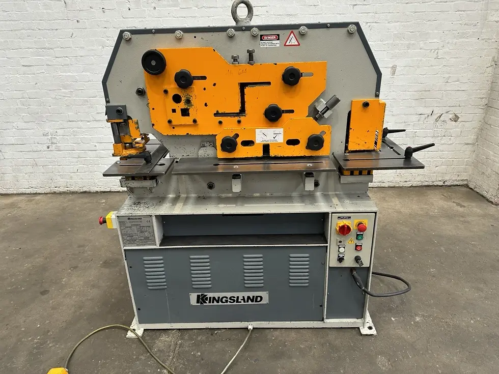 Thumbnail: Kingsland Compact 60 Universal Hydraulic Ironworker