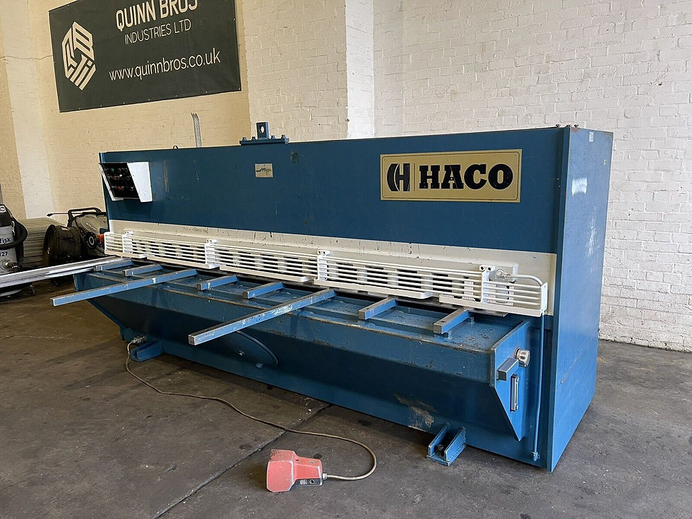 Thumbnail: HACO 3006 3m Hydraulic Sheet Metal Guillotine