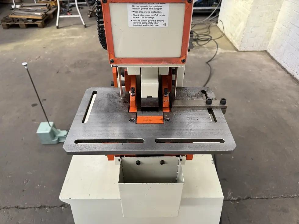 Thumbnail: Sunrise IW45K Universal Hydraulic Ironworker