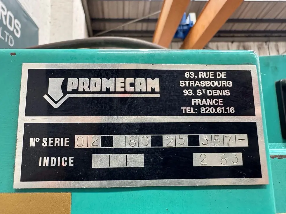 Thumbnail: Promecam RG8025 CNC Hydraulic Pressbrake
