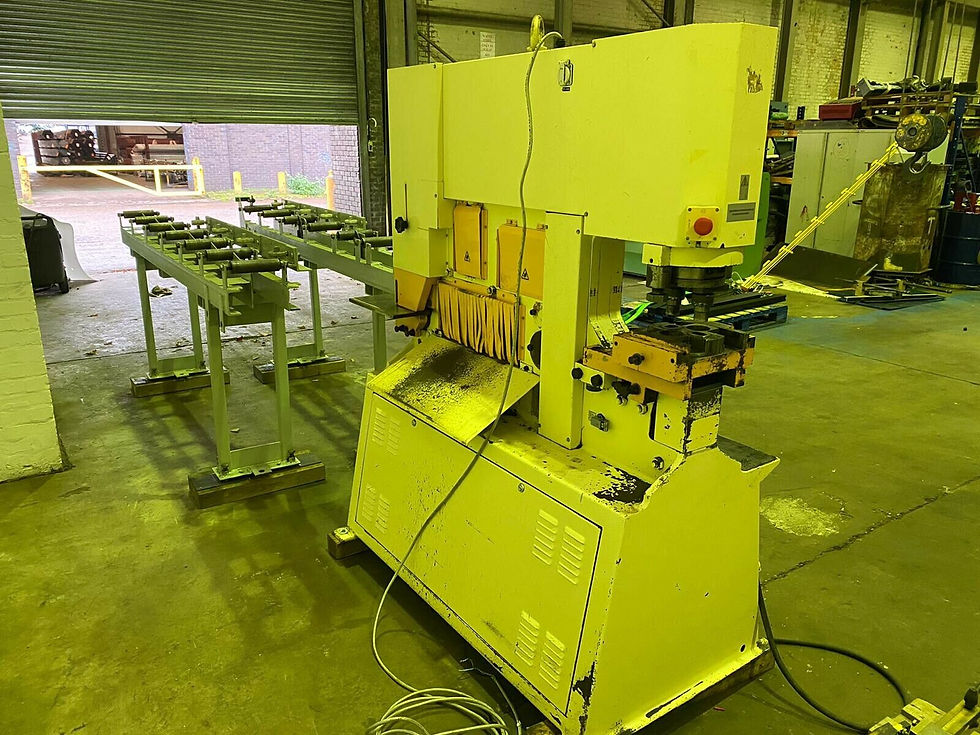 Thumbnail: Geka Hydracrop 80A Hydraulic Universal Ironworker