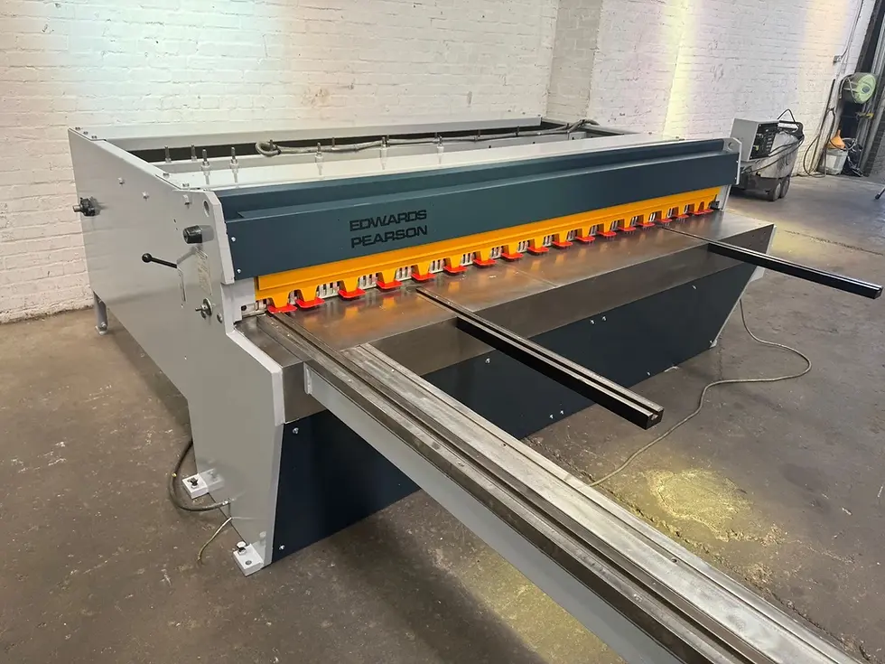 Thumbnail: Edwards Truecut DD 2.5m Mechanical Guillotine with PBG & Rear Sheet Supports