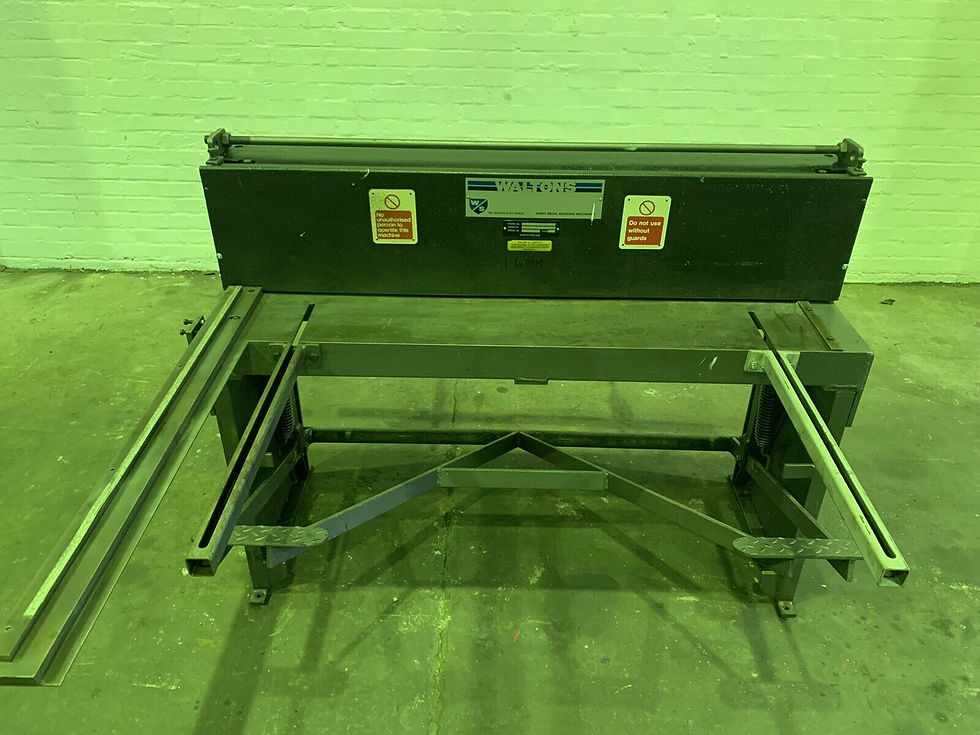 Thumbnail: Walton’s Treadle Sheet Metal Guillotine