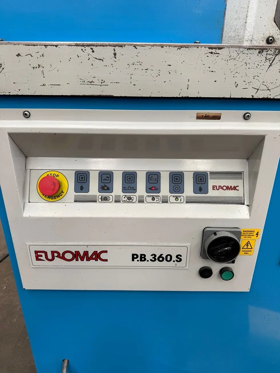Thumbnail: Euromac Digibend PB 360.S Hydraulic Horizontal Bender