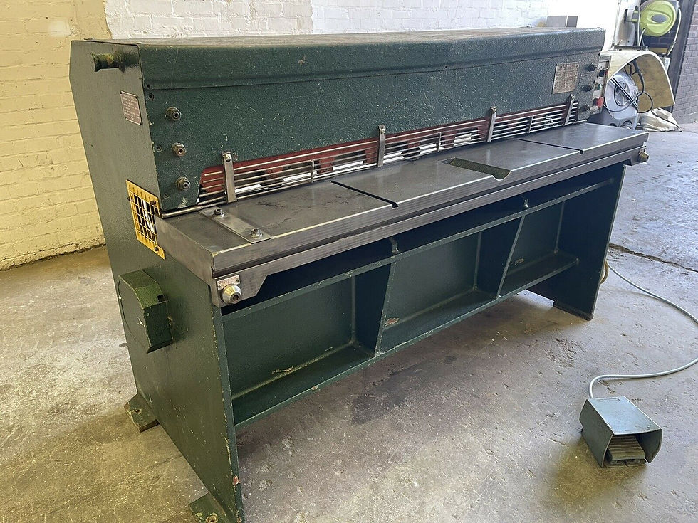 Thumbnail: Press & Shear 1.5m Mechanical Sheet Metal Guillotine