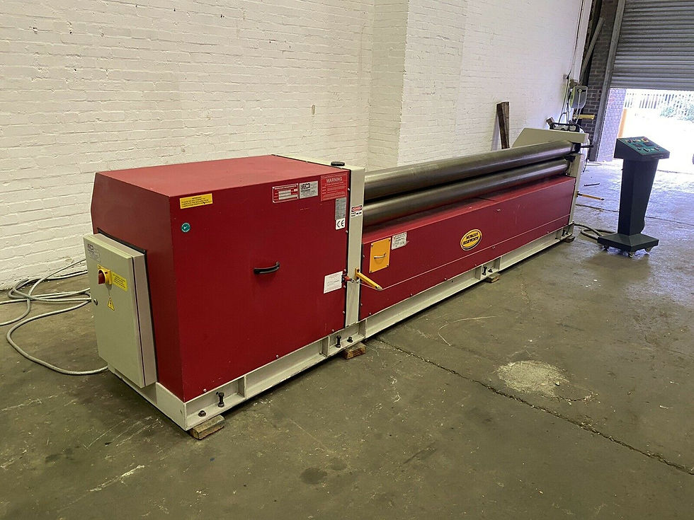 Morgan Rushworth Hydraulic Pyramid Bending Slip Rolls