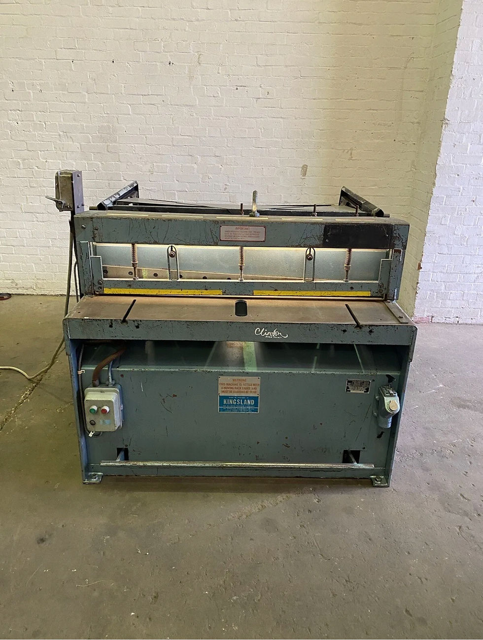 Thumbnail: Keetona 1250mm Sheet Metal Guillotine