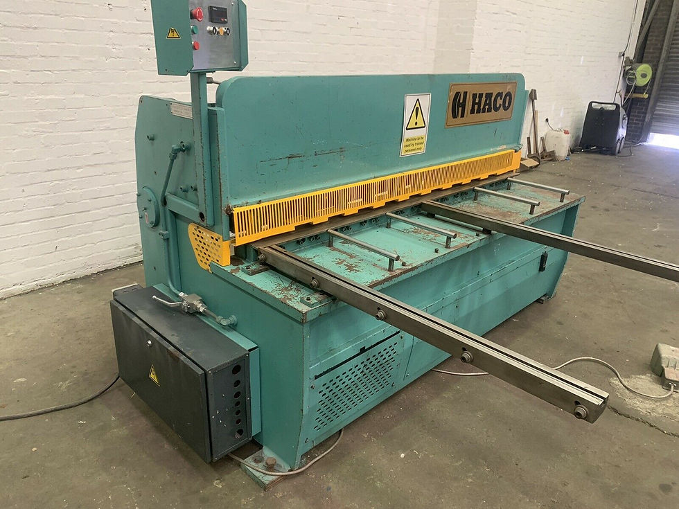 Thumbnail: Haco Hydraulic 2m Sheet Metal Guillotine