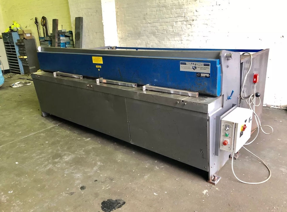 Thumbnail: Walton 3m Mechanical Sheet Metal Guillotine 
