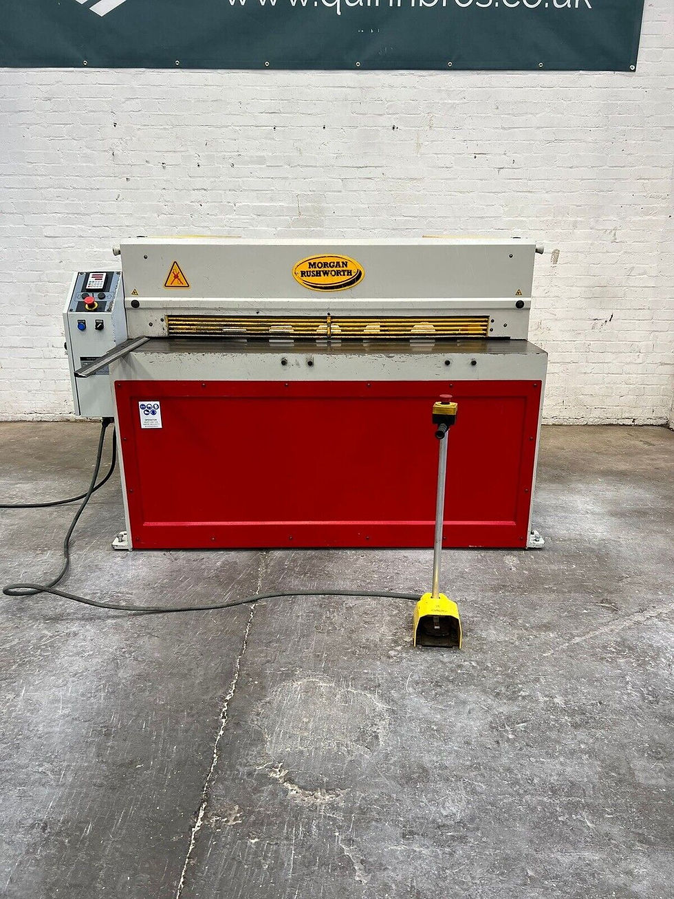 Thumbnail: Morgan Rushworth RGMS 1550/3 Sheet Metal Guillotine