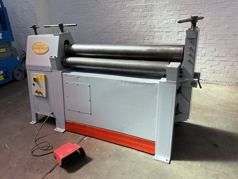 Thumbnail: Morgan Rushworth PBR 1250/6 Powered Bending Slip Rolls
