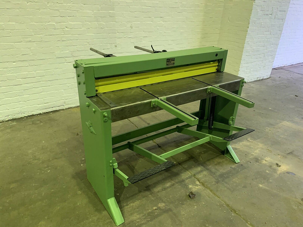 Thumbnail: FJ Edwards 50” Treadle Guillotine