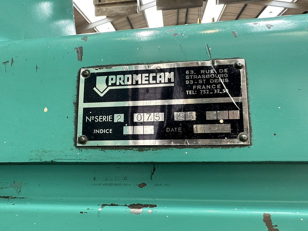 Thumbnail: Promecam RG7525 Hydraulic Pressbrake