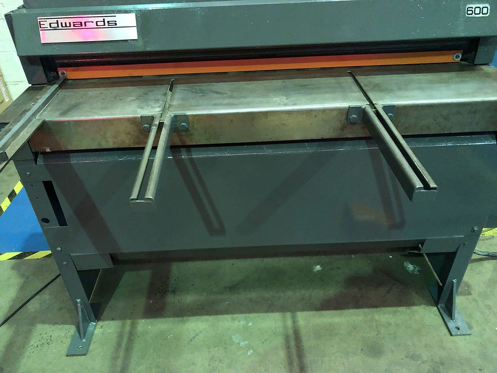 Thumbnail: Edwards Minishear Mechanical Guillotine 1270mm x 1.6mm