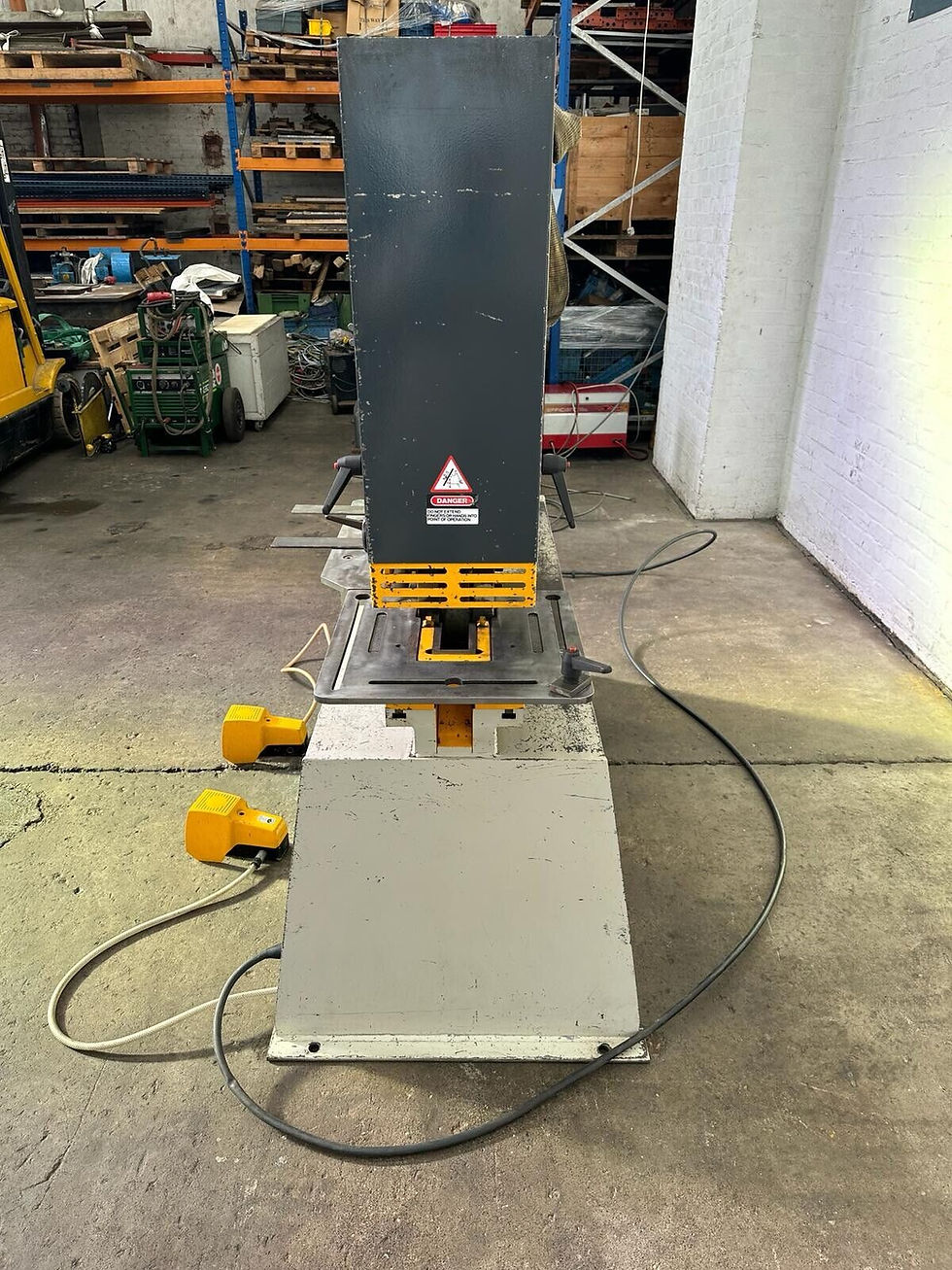 Thumbnail: Kingsland Multi 95 Hydraulic Universal Ironworker