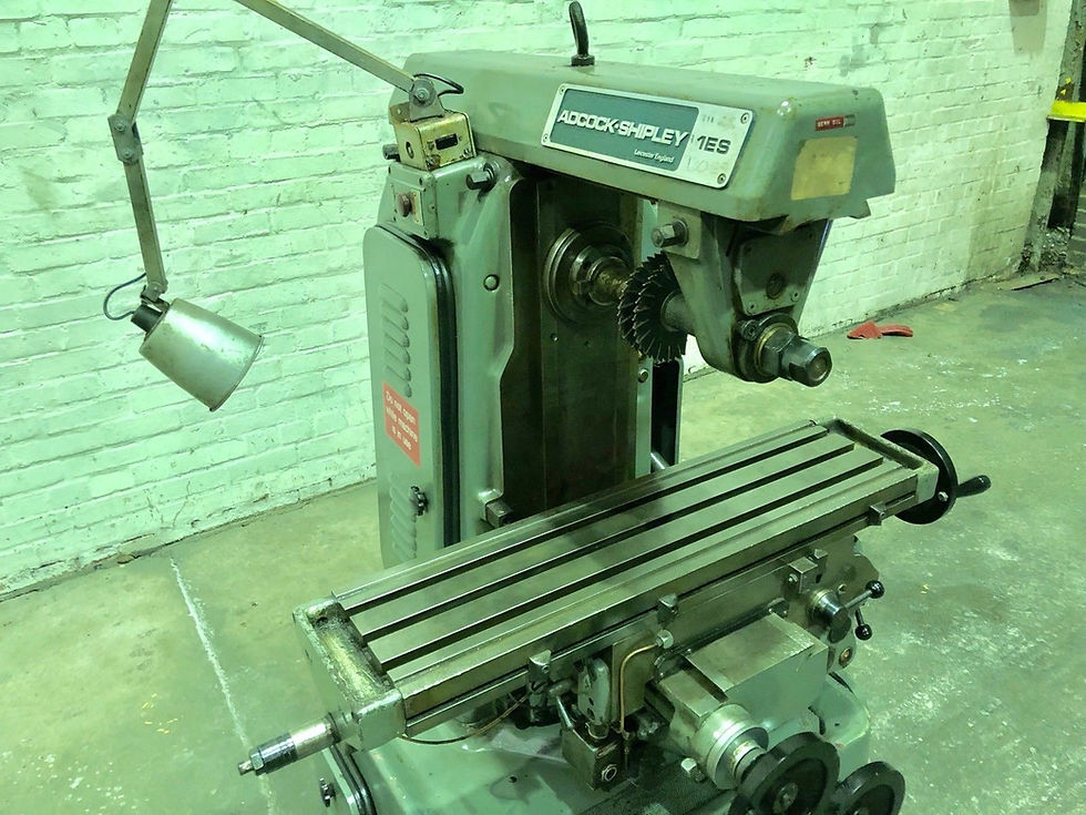 Thumbnail: Adcock & Shipley 1ES Horizontal Milling Machine