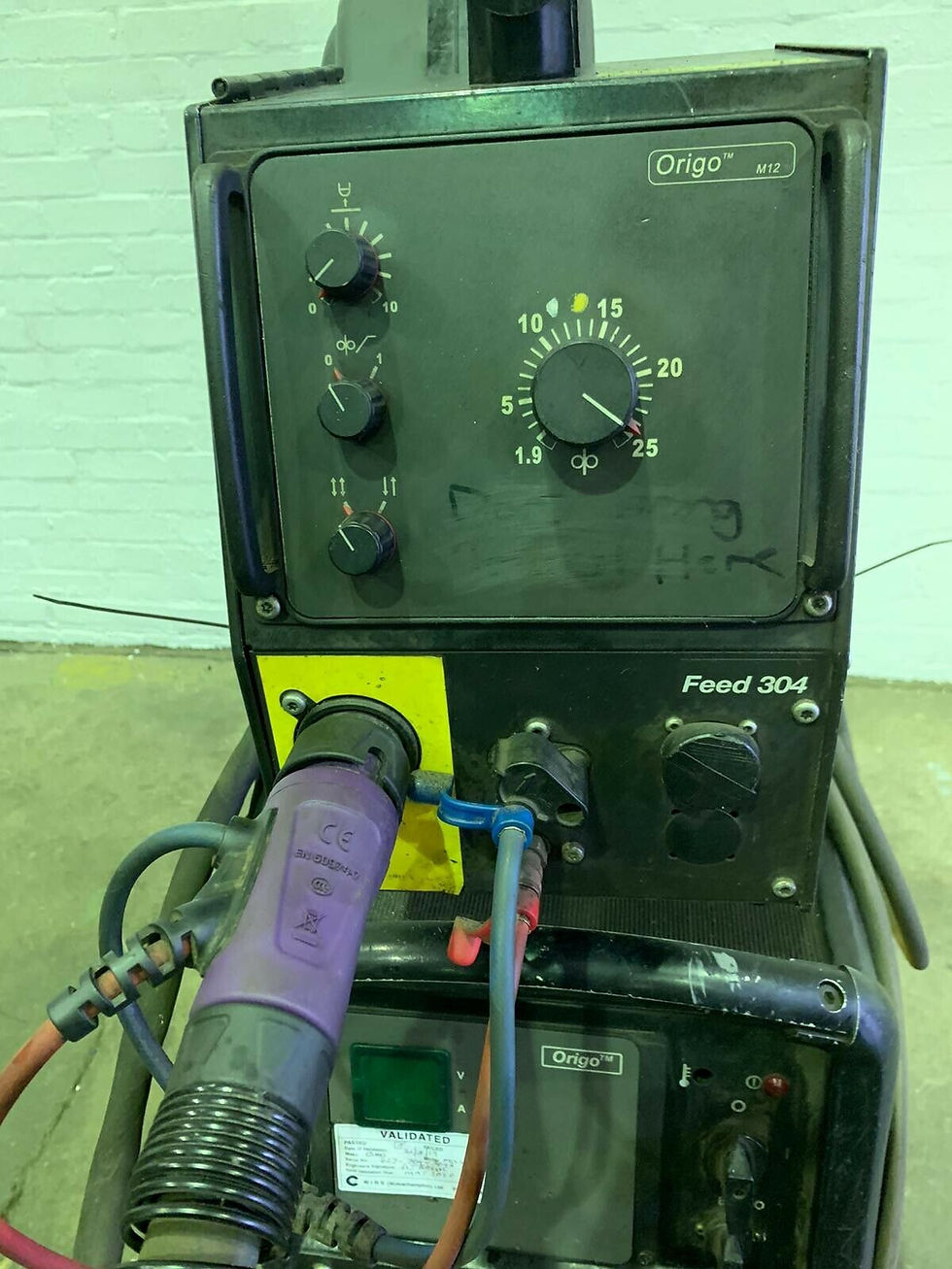 Thumbnail: Esab Origo 400amp Mig Welder