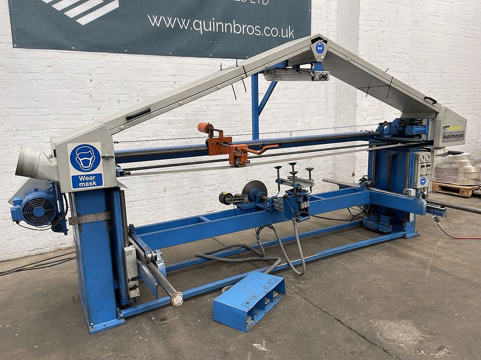 Thumbnail: Kuhlmeyer Model ZBS 2 Twin Long Belt Grinding Machine