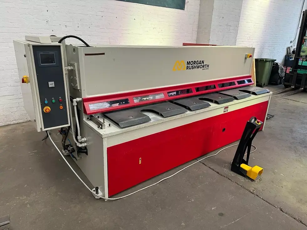 Thumbnail: Morgan Rushworth HSGS 3100/6 NC Hydraulic Guillotine