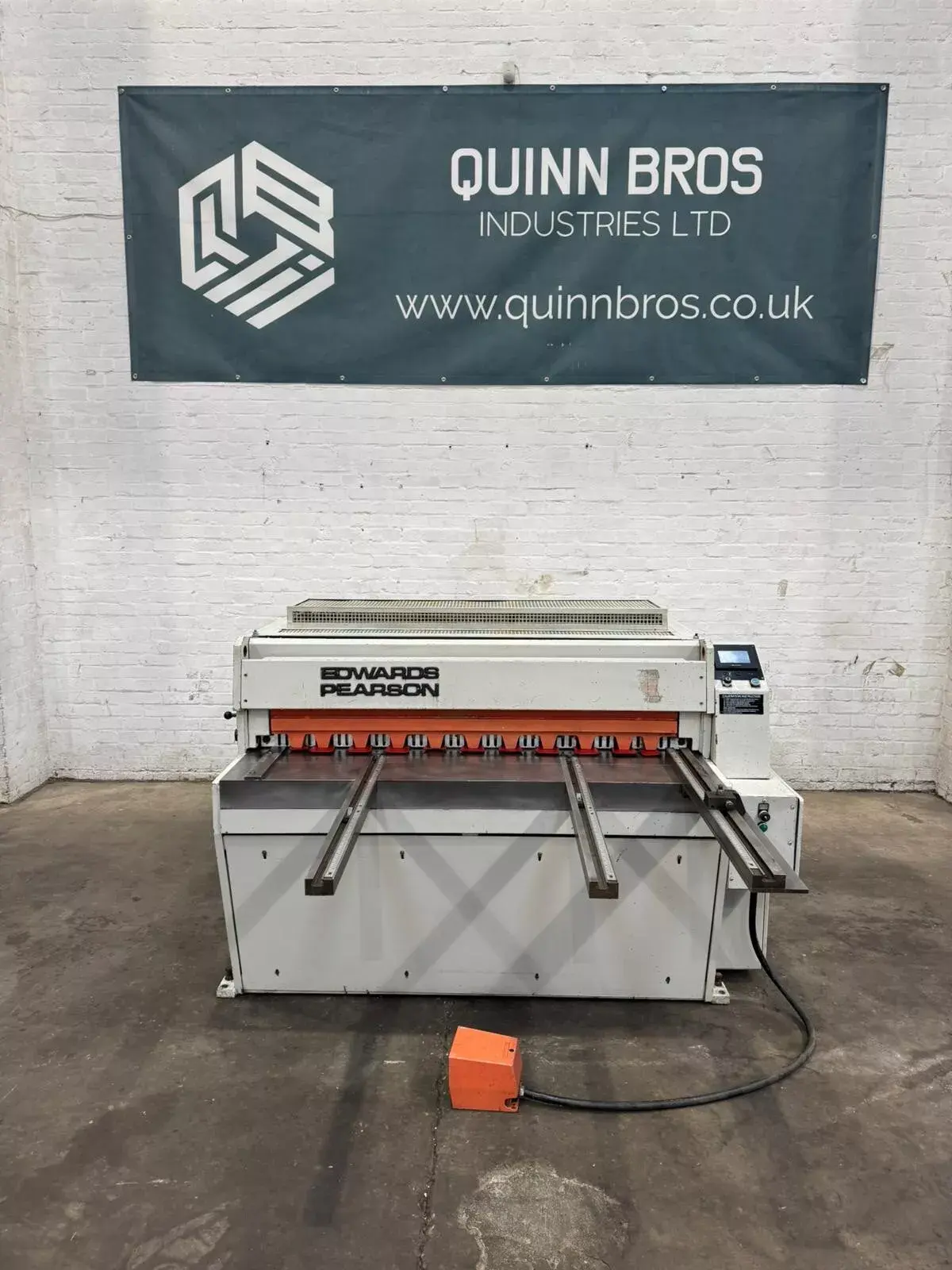 Edwards Pearson Truecut DD Sheet Metal Guillotine