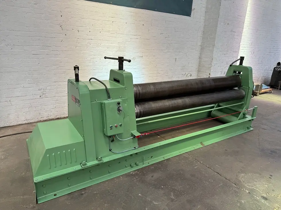Thumbnail: Morgan 8ft x 10mm Powered Pyramid Bending Rolls