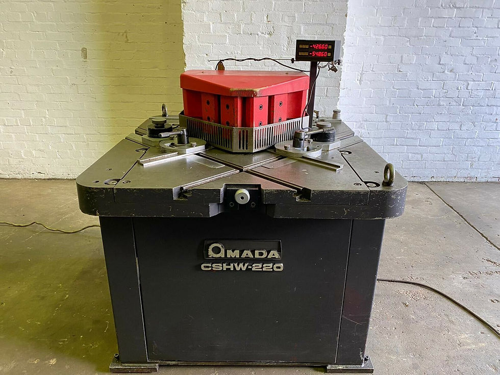 Thumbnail: Amada CSHW-220 Twin Sided Hydraulic Corner Notcher