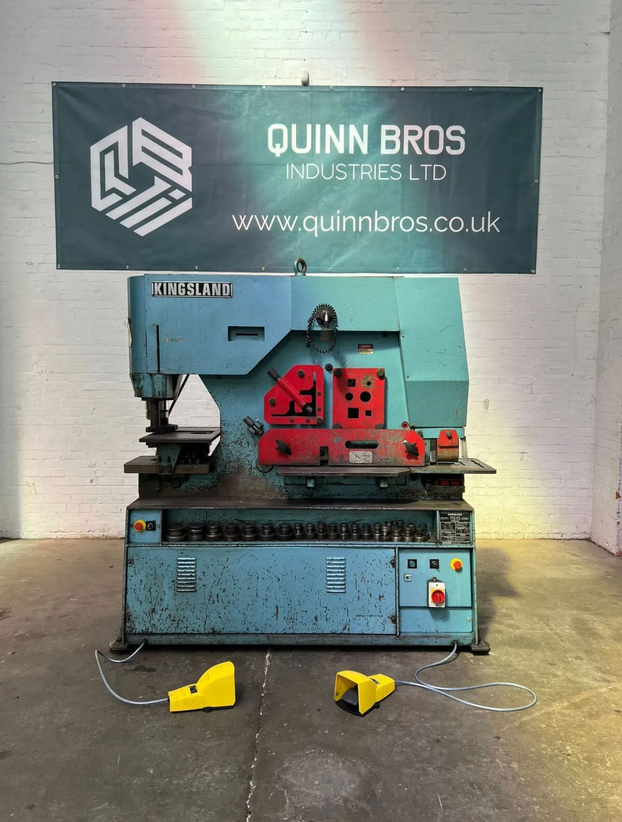 Kingsland 115XS Universal Hydraulic Ironworker