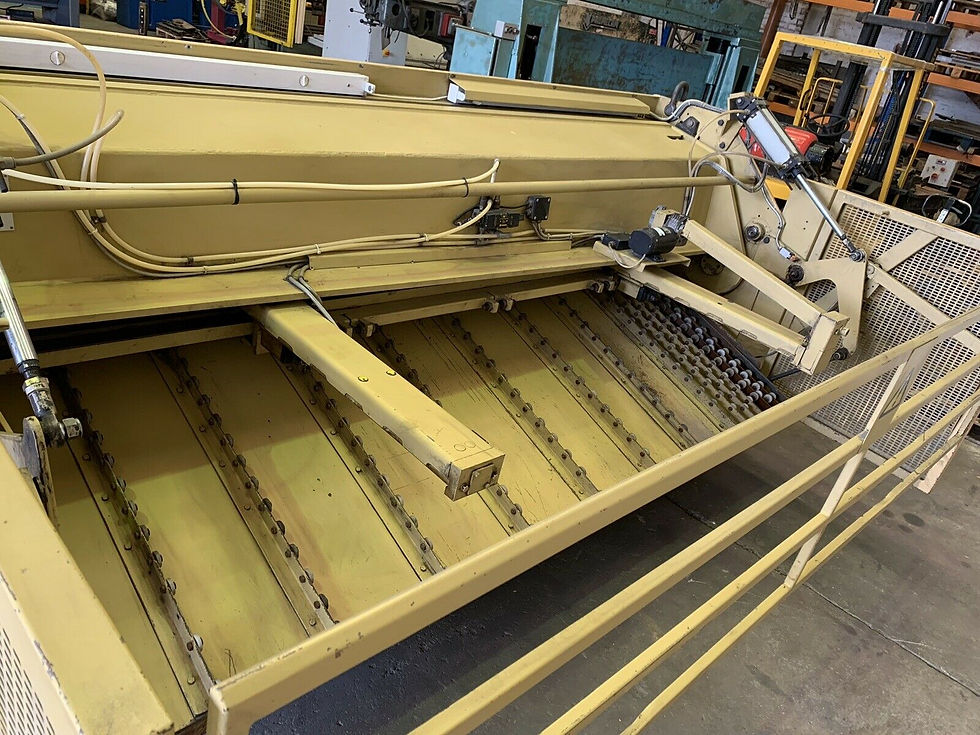 Thumbnail: Edwards Pearson 3m Hydraulic Sheet Metal Guillotine