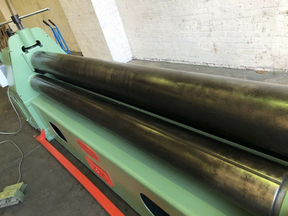 Thumbnail: KEETONA 2.5m Powered Pyramid Bending Rolls