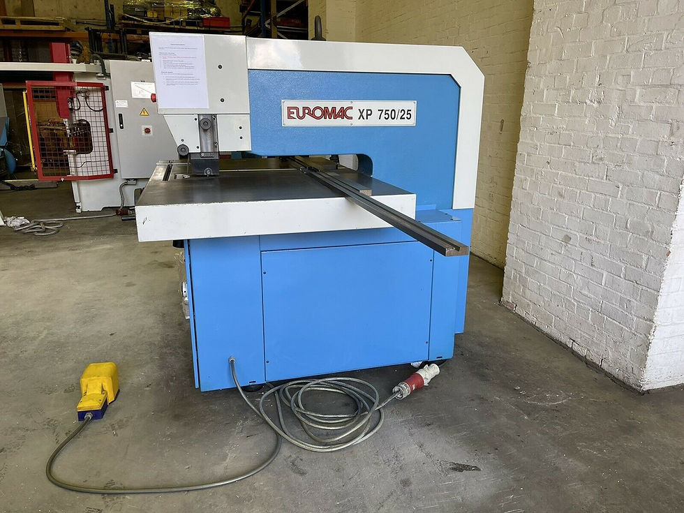 Thumbnail: EUROMAC XP 750/25 Hydraulic Punch