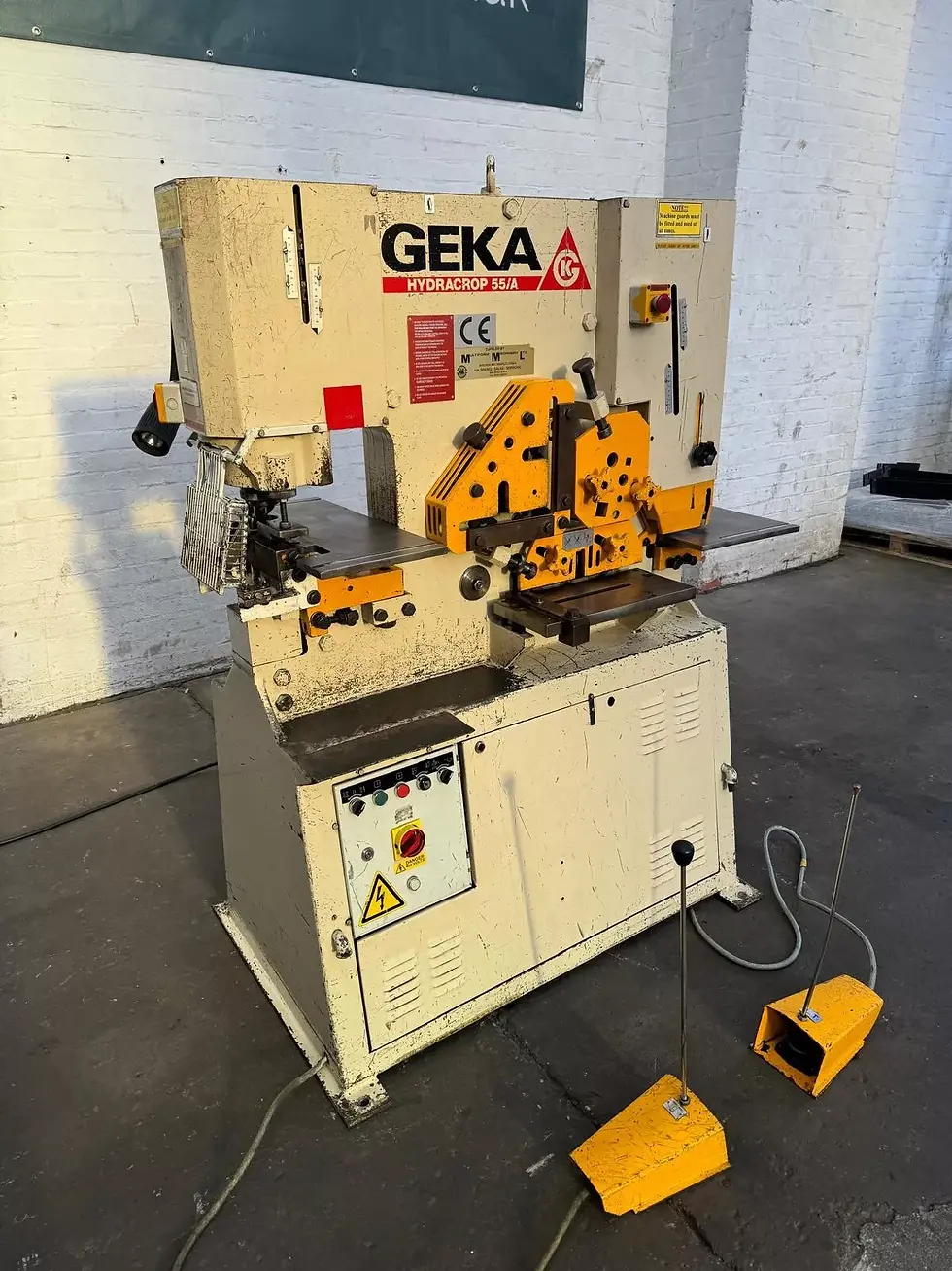 Thumbnail: Geka Hydrocrop 55A Hydraulic Ironworker