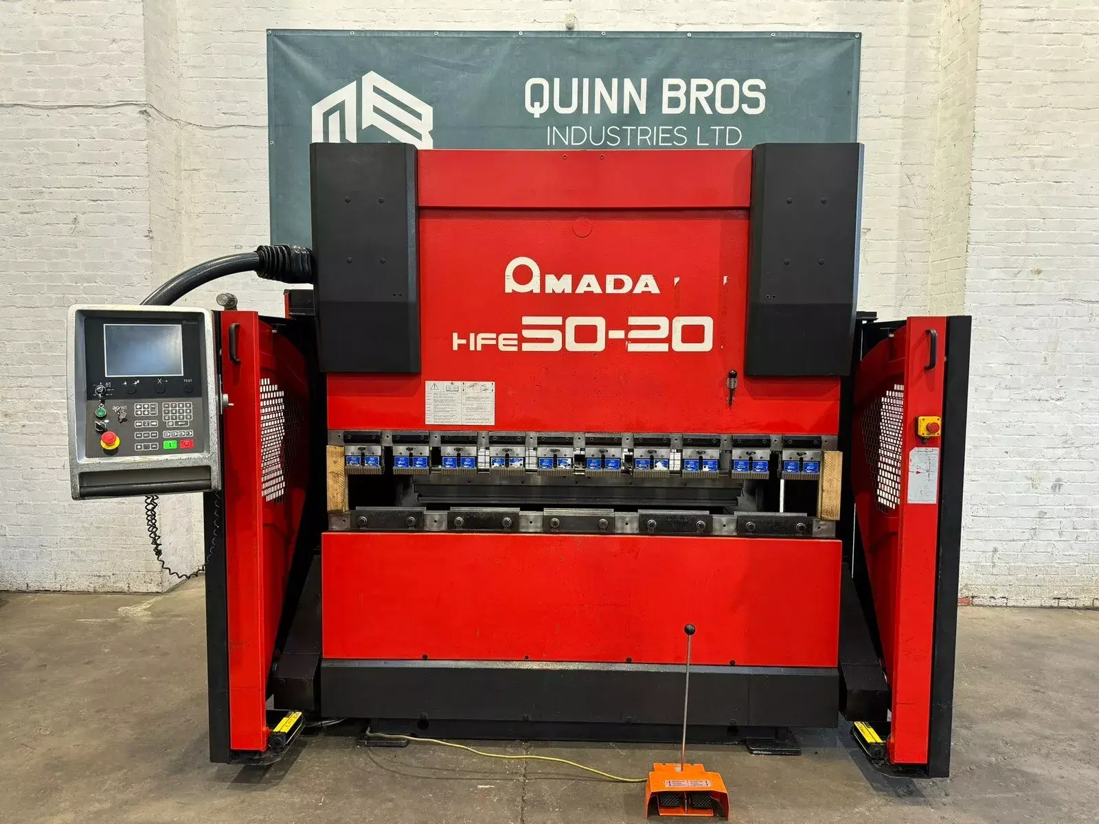Amada HFE 50 20 8 Axis Cnc Pressbrake