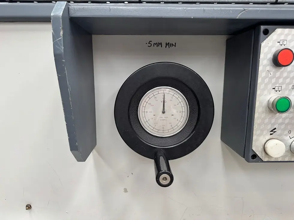 Thumbnail: YSD Model HSG31/8 Hydraulic Guillotine